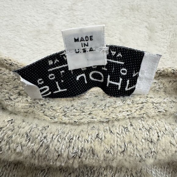 St John Elegant Cream and Gray Women's Sweater - Picture 9 of 10